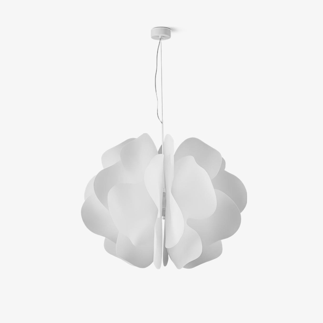 Moderne hanglamp met plastic bloemendesign HL673