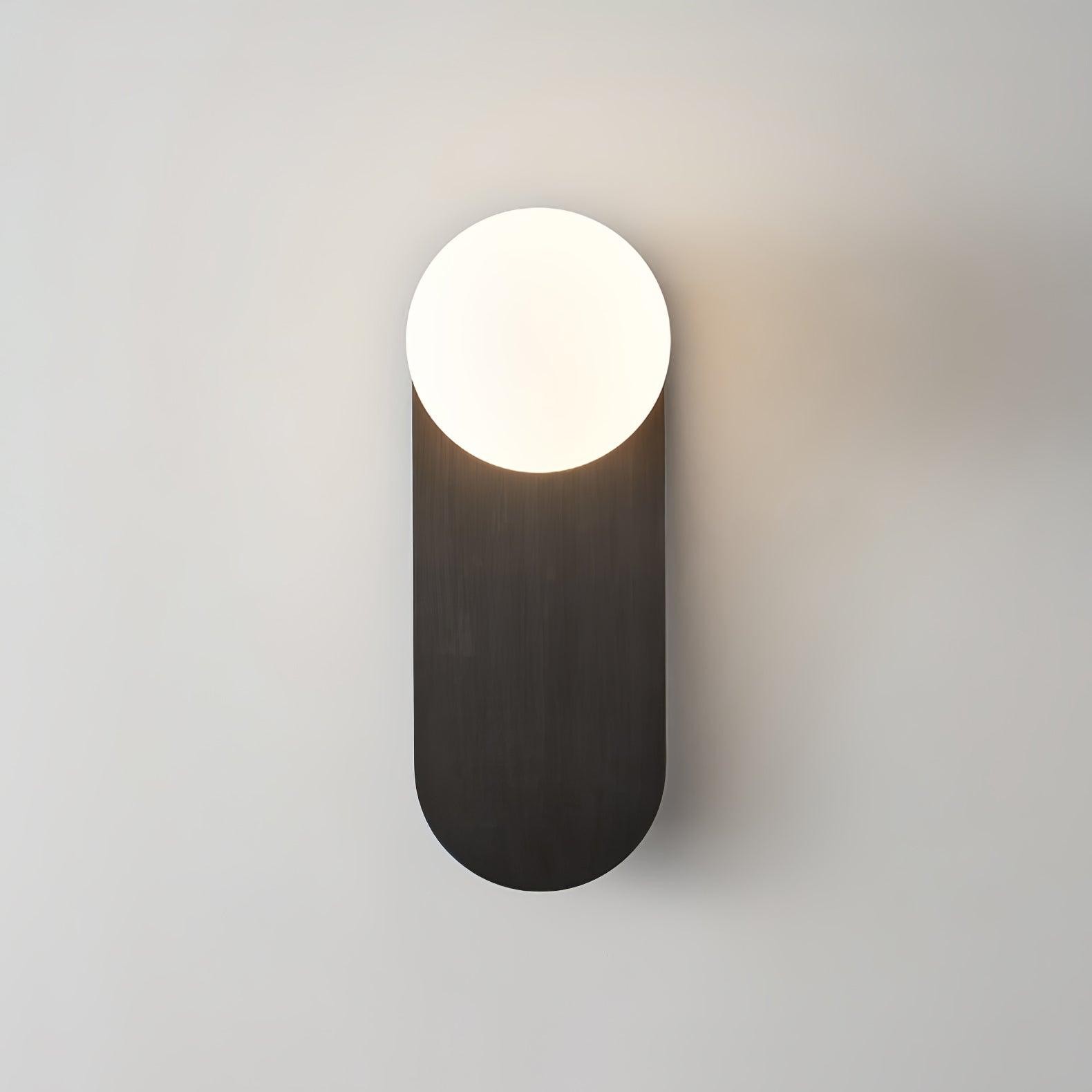 Moderne glazen wandlamp HL435
