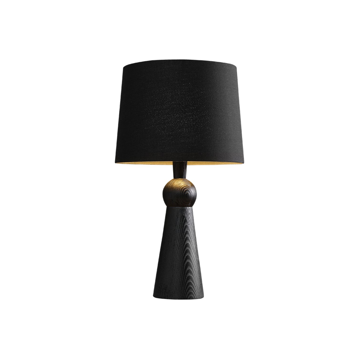 Nordic Retro Massief Houten Stoffen Tafellamp HL372