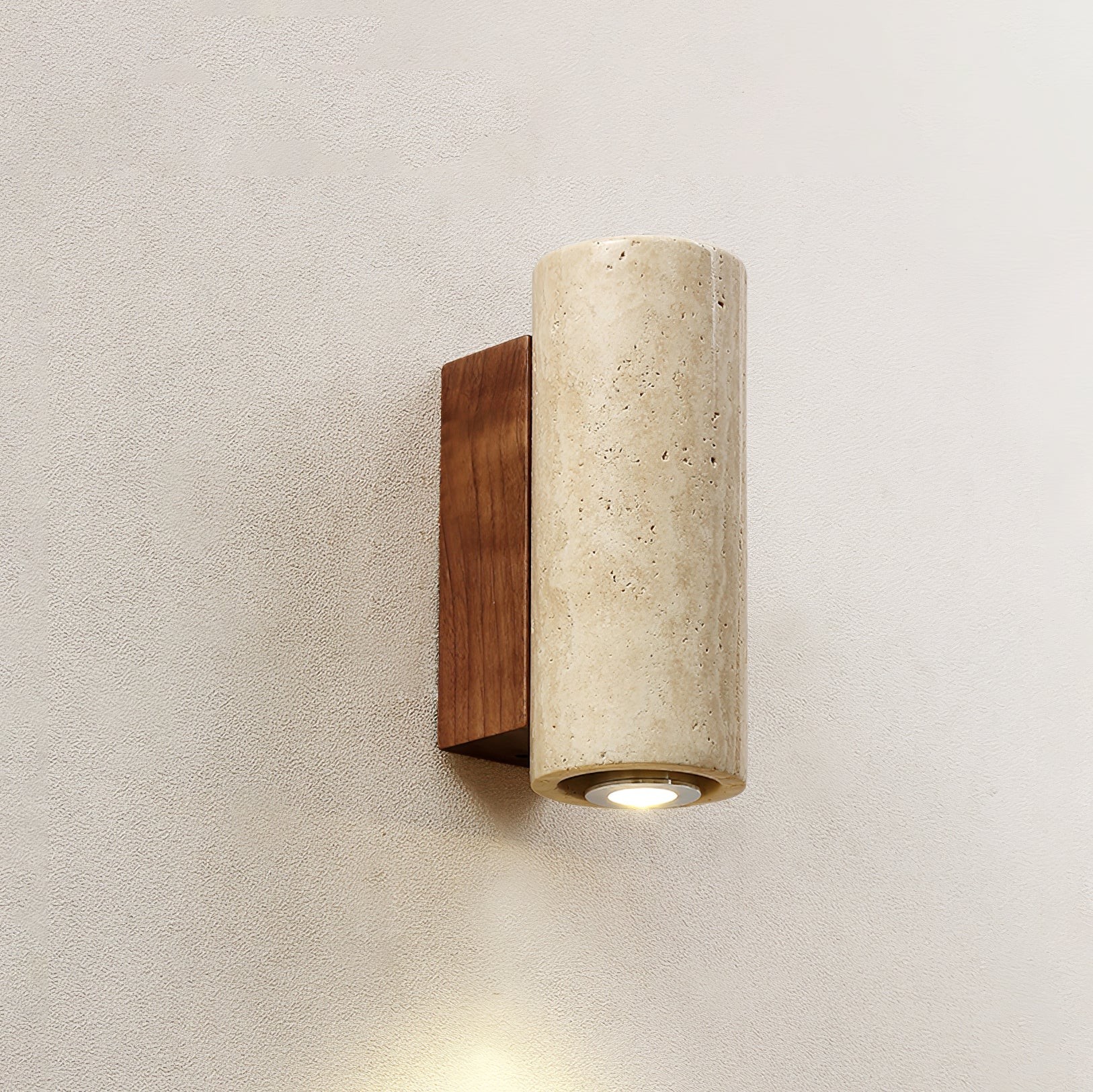 Vintage Marmeren Travertijn Wandlamp HL380