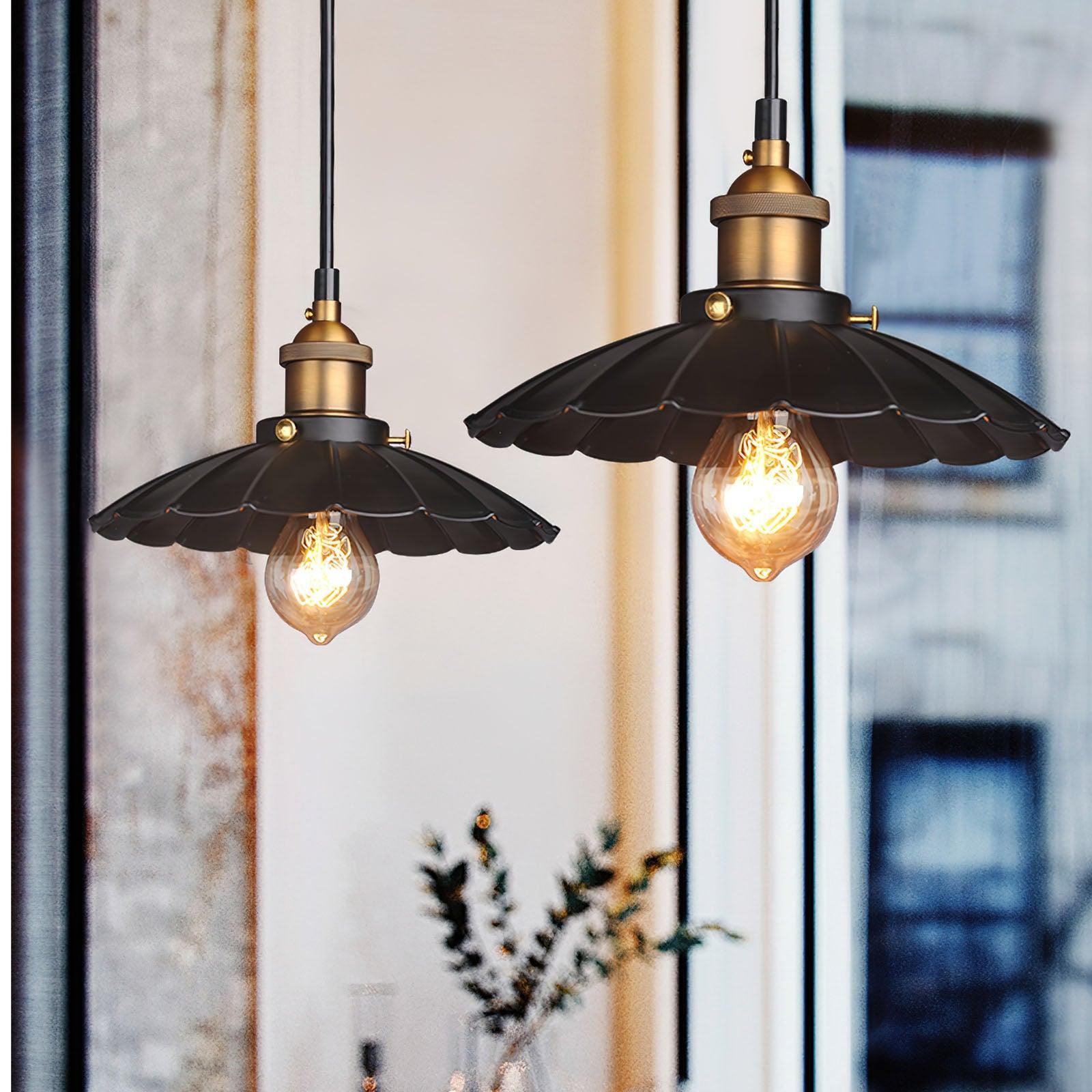 Hanglamp met zwarte rok HL2912