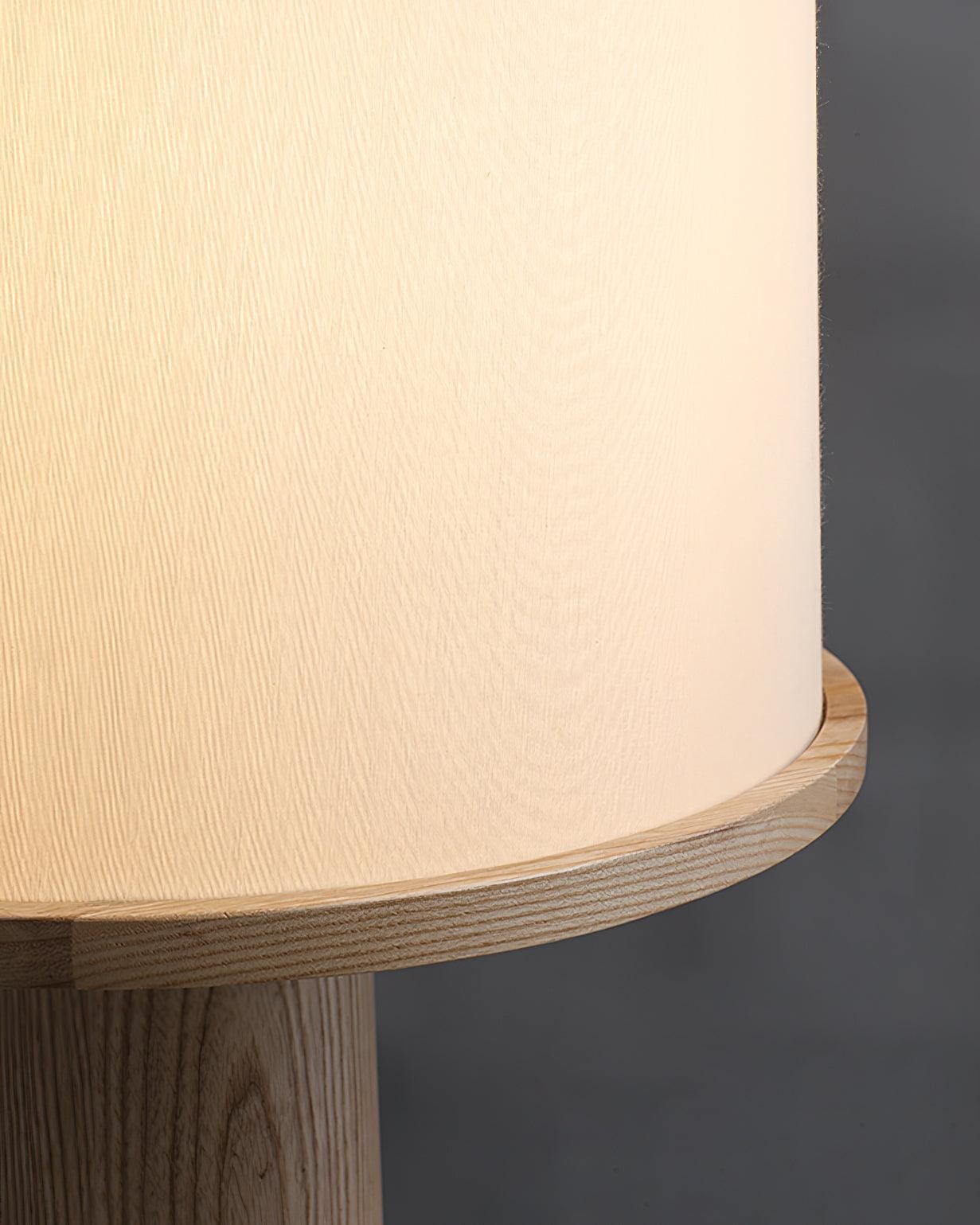 Modieuze licht- en schaduwfles tafellamp HL579