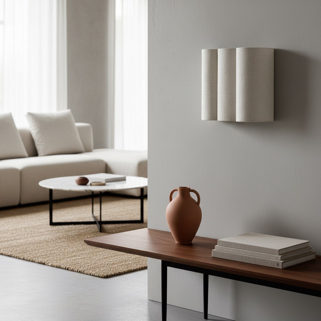 Linbron linnen wandlamp met natuurlijke stoffen kap, moderne wandlamp voor de slaapkamer HL2283