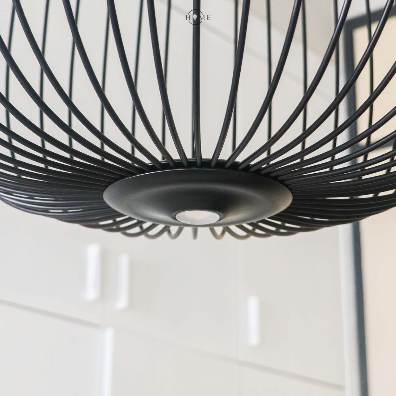 Radiloop Kooi Metalen LED Hanglamp Eettafel