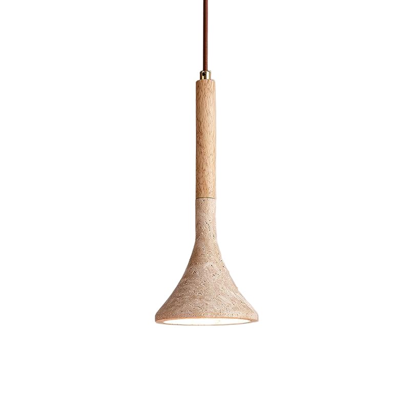 Alphomo Japandi travertijn hanglamp HL3443