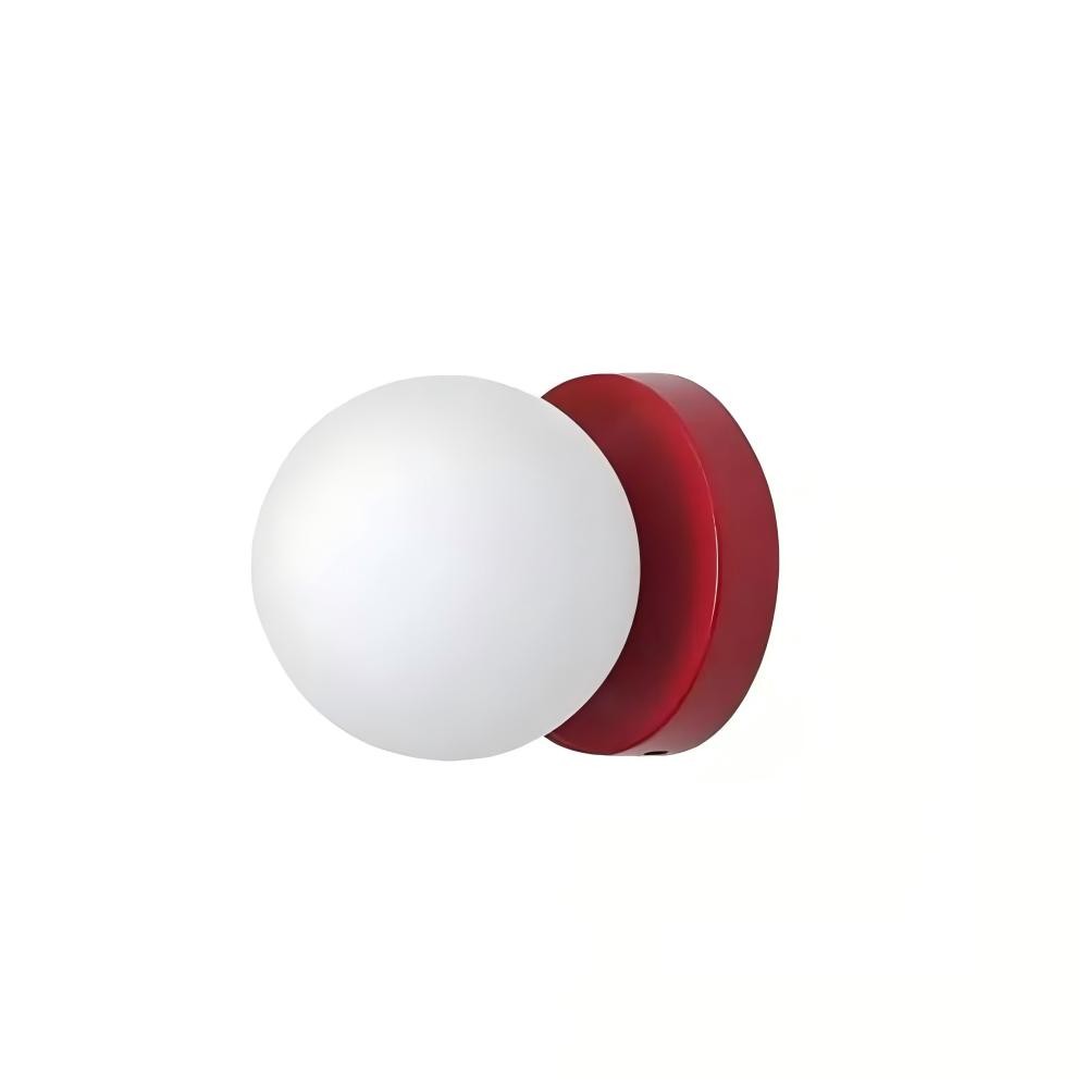 Nordic Globe Opbouw Glazen Wandlamp HL320