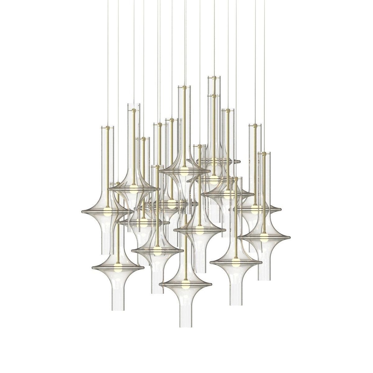 Moderne creatieve glazen buis hanglamp HL827