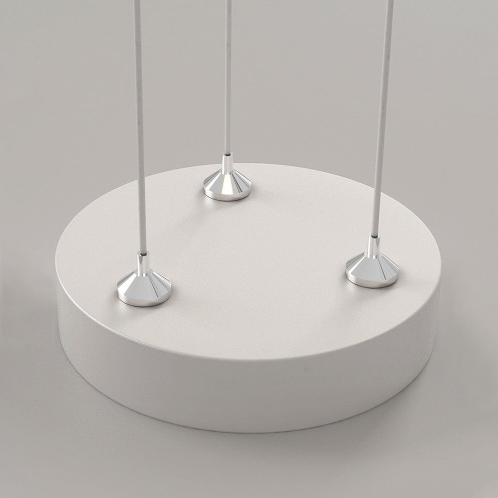 Crèmekleurige moderne minimalistische slaapkamer hanglamp HL474