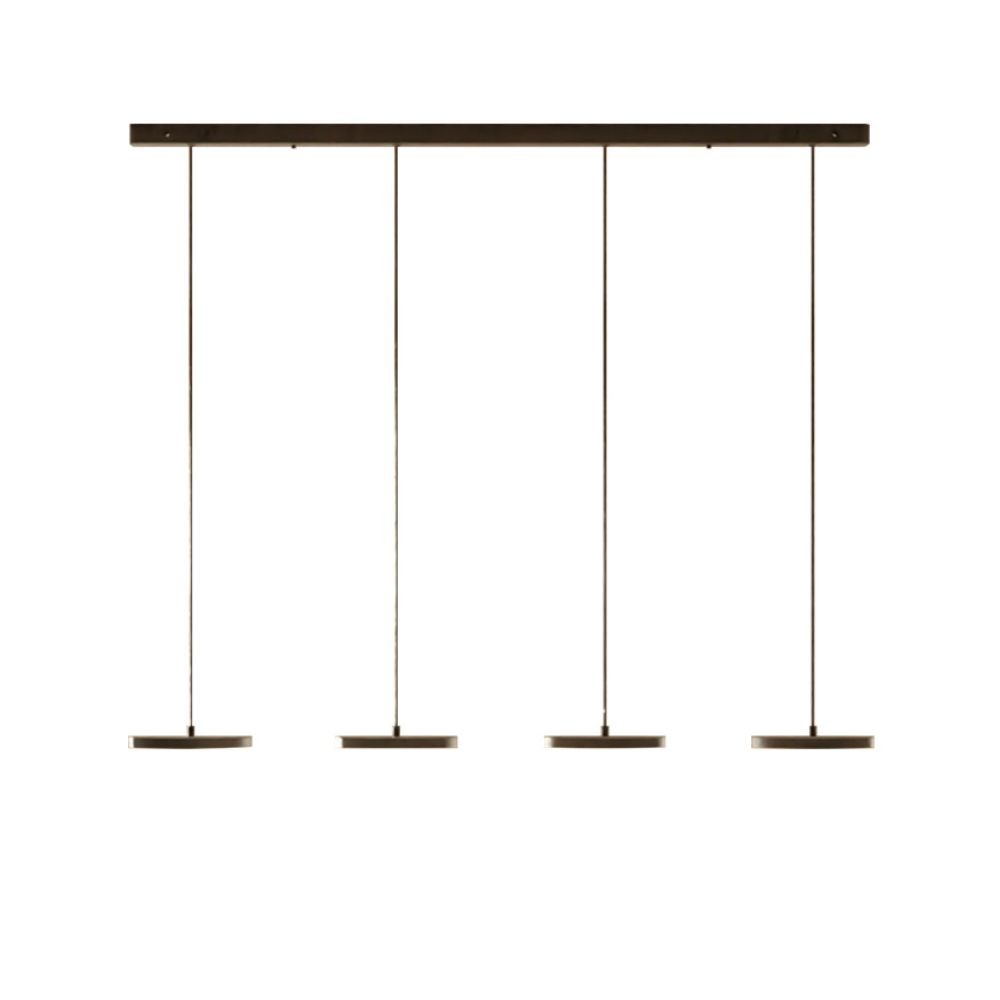 Schijfvormige Moderne Hanglamp - Zwart Wit LED Ontwerp HL1051