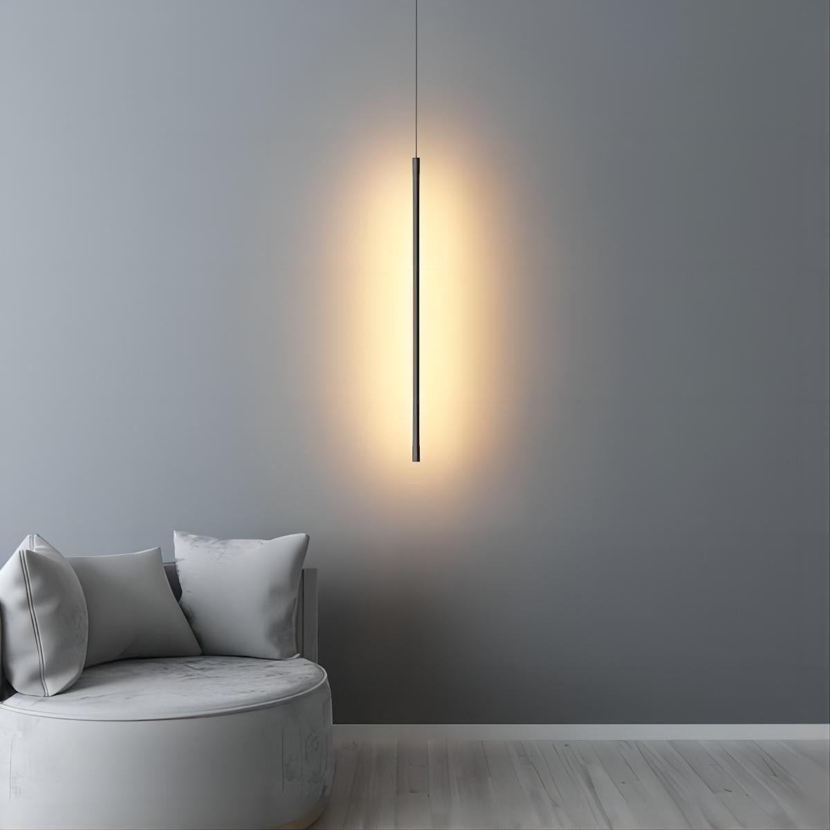 Modern Industriële LED Hanglamp Zwarte voor Eettafel Slaapkamer