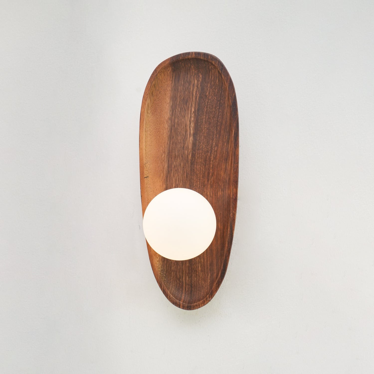 Moderne Minimalistische Curve Houten Wandlamp HL303