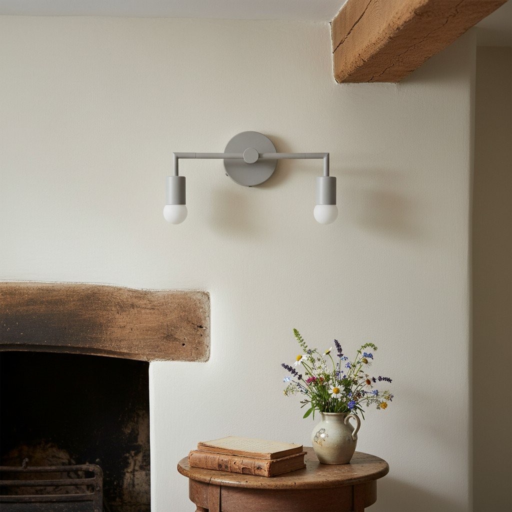 Mobilux Line Kleurrijke Badkamerlamp - Moderne Gepoedercoate Badkamerlamp HL1678