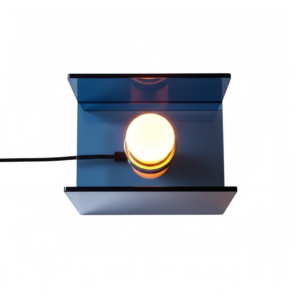 Tafellamp met zonsondergang- en oceaanhorizonmotief - Sfeervolle, moderne decoratieve bureaulamp met kleurverloop voor