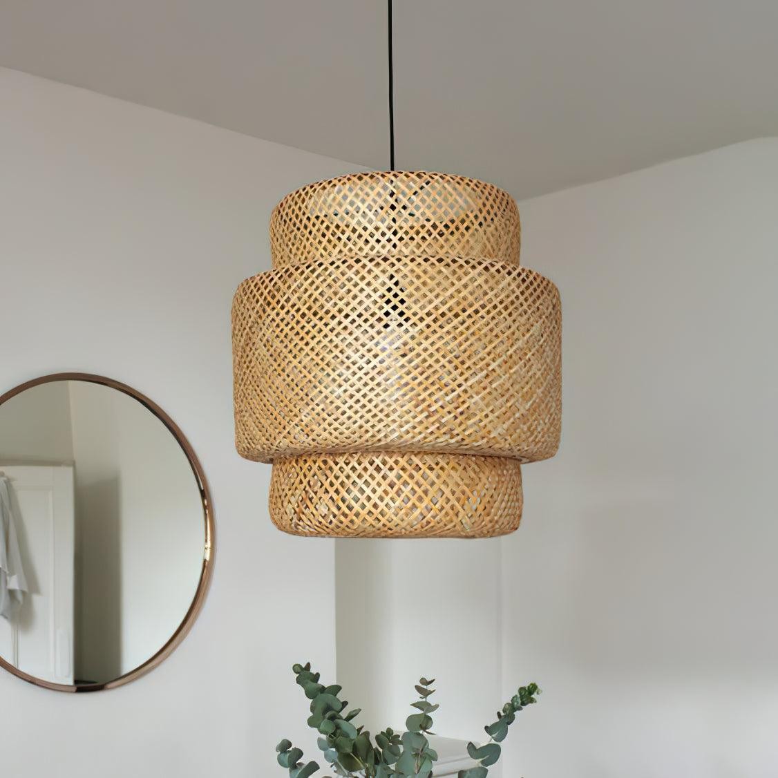 Bamboe hanglamp HL3440