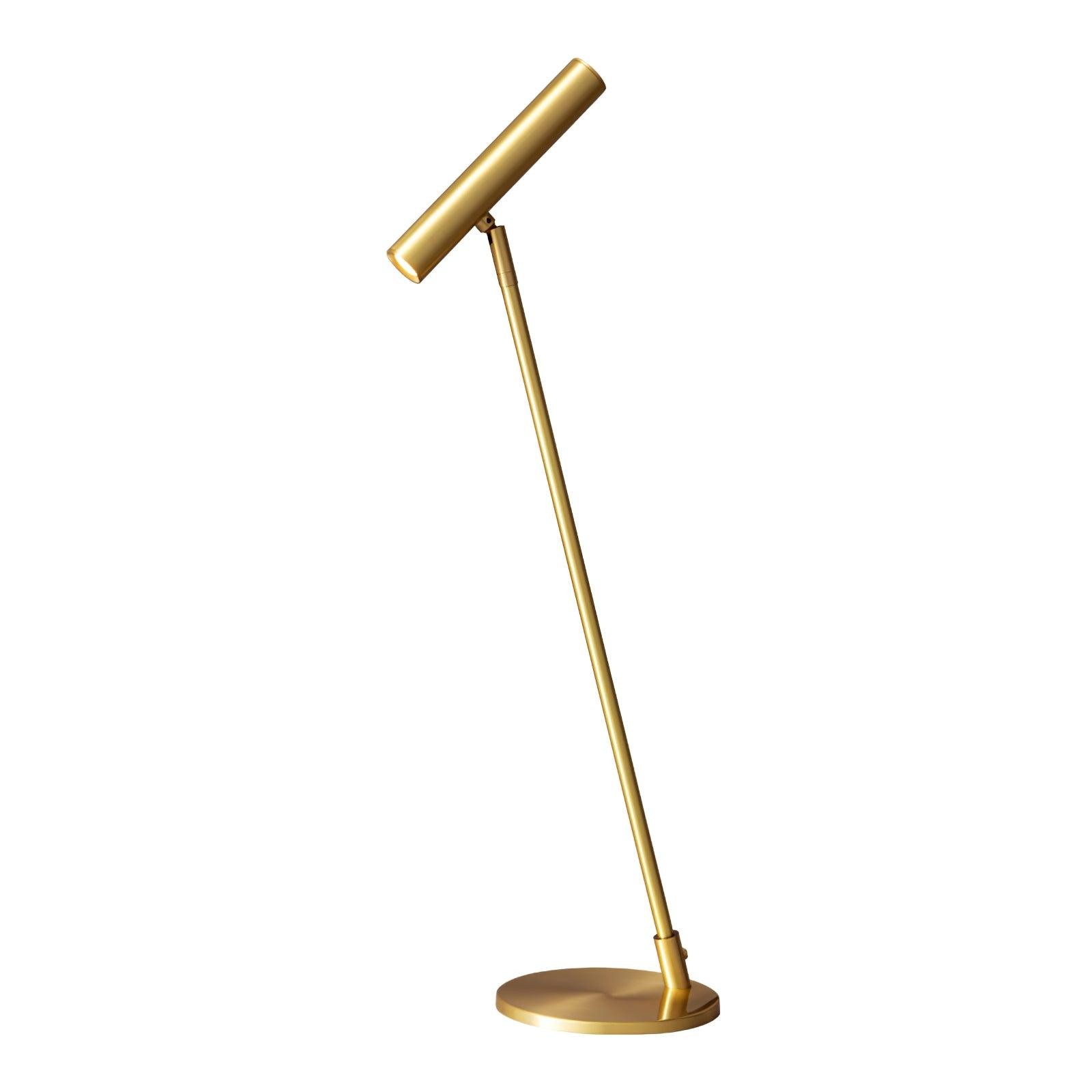 Moderne minimalistische messing verstelbare LED vloerlamp HL882