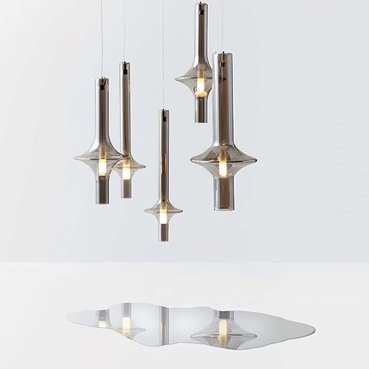 Moderne creatieve glazen buis hanglamp HL827