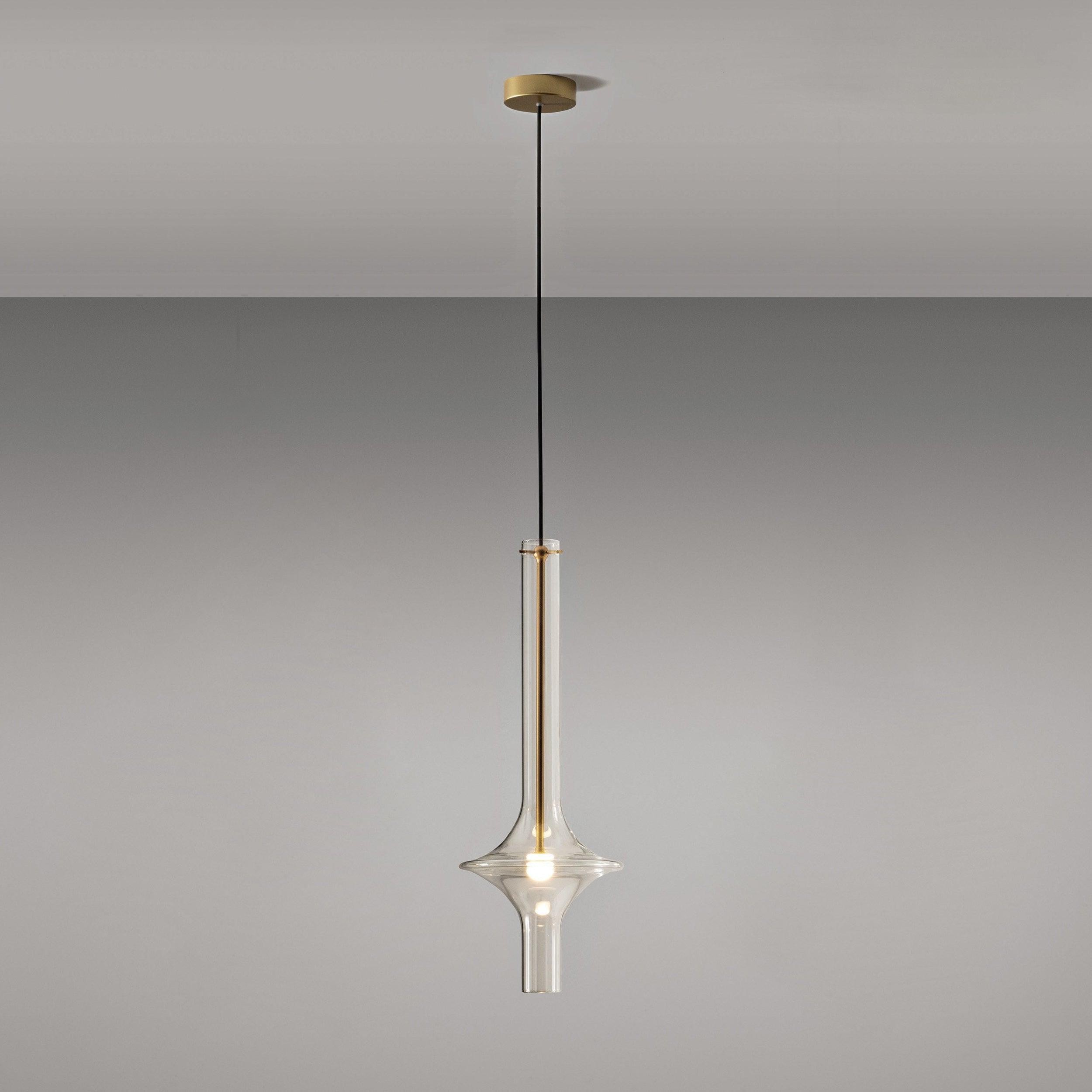 Moderne creatieve glazen buis hanglamp HL827