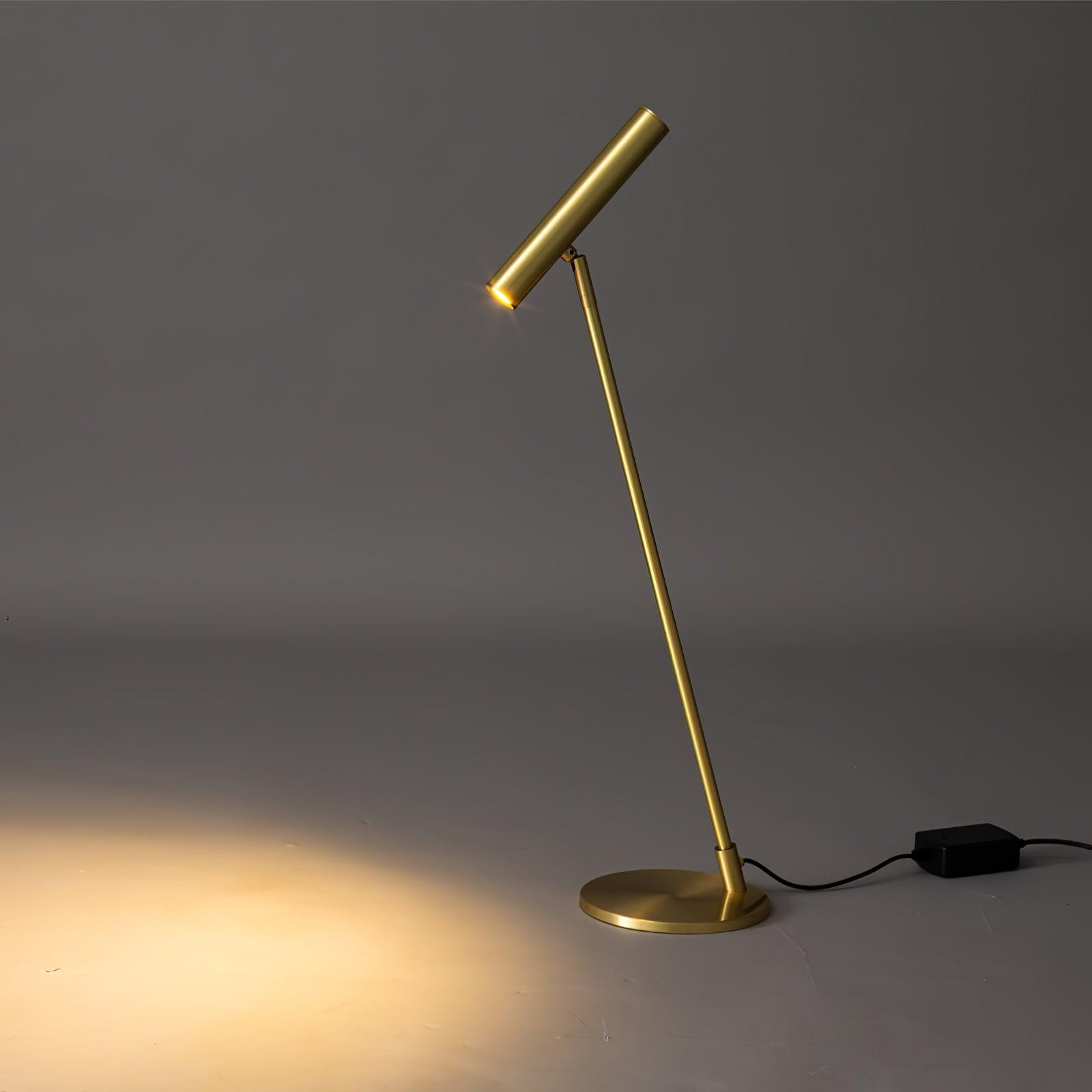 Moderne minimalistische messing verstelbare LED vloerlamp HL882
