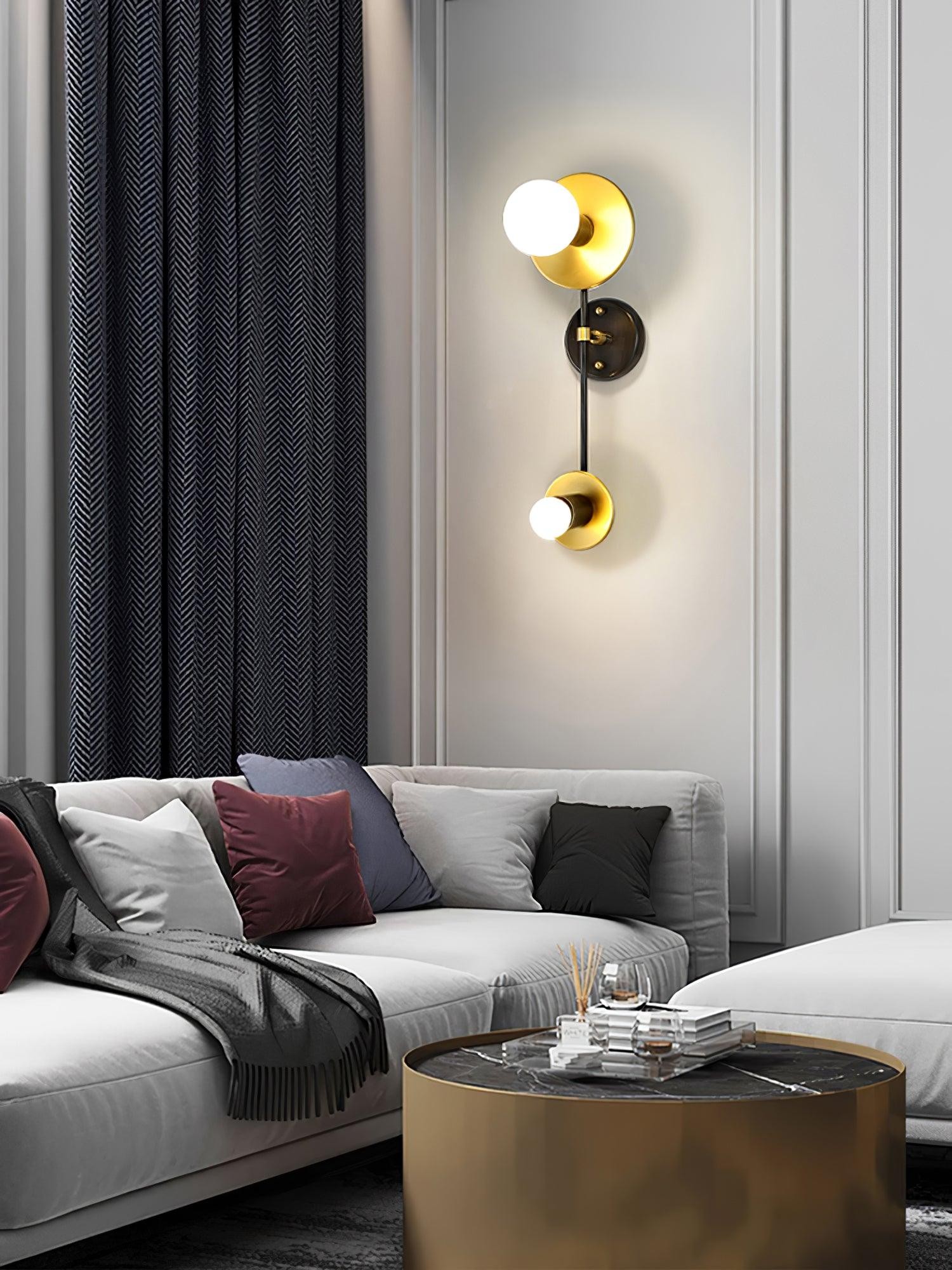 Eenvoudige Crystal Bubble Wandlamp HL366
