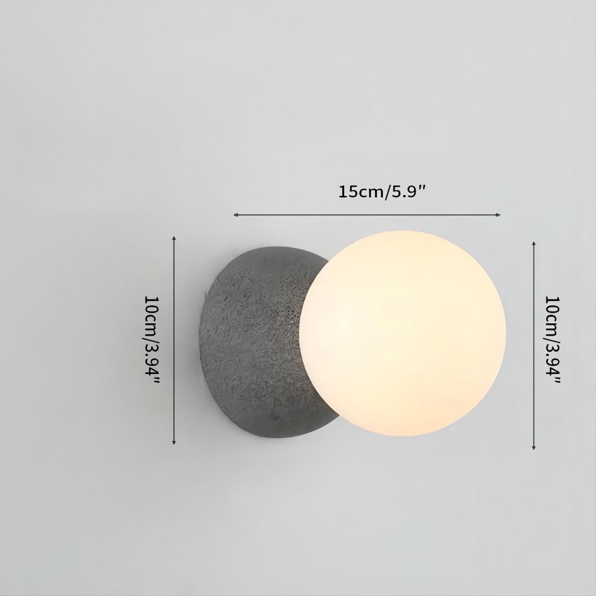 Origo Cement Bol Lamp