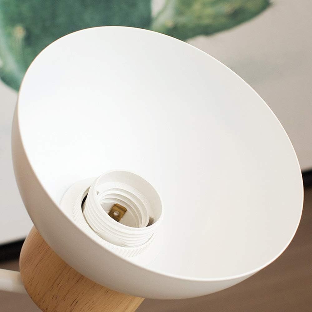 Nordic Wood Iron Shade Japandi Wandlamp HL1293