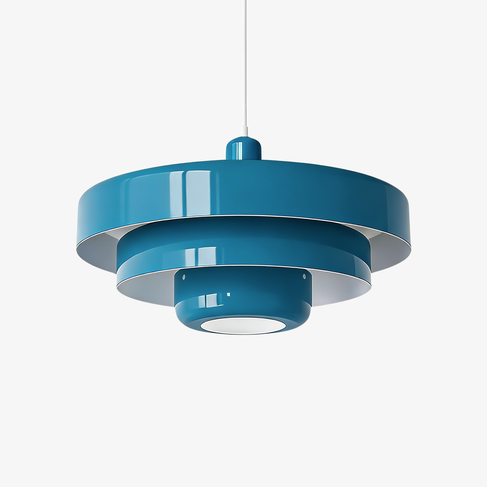 Macaron Disc Hanglamp - Scandinavische Meerlaagse Hanglamp van Metaal voor de Keuken HL179
