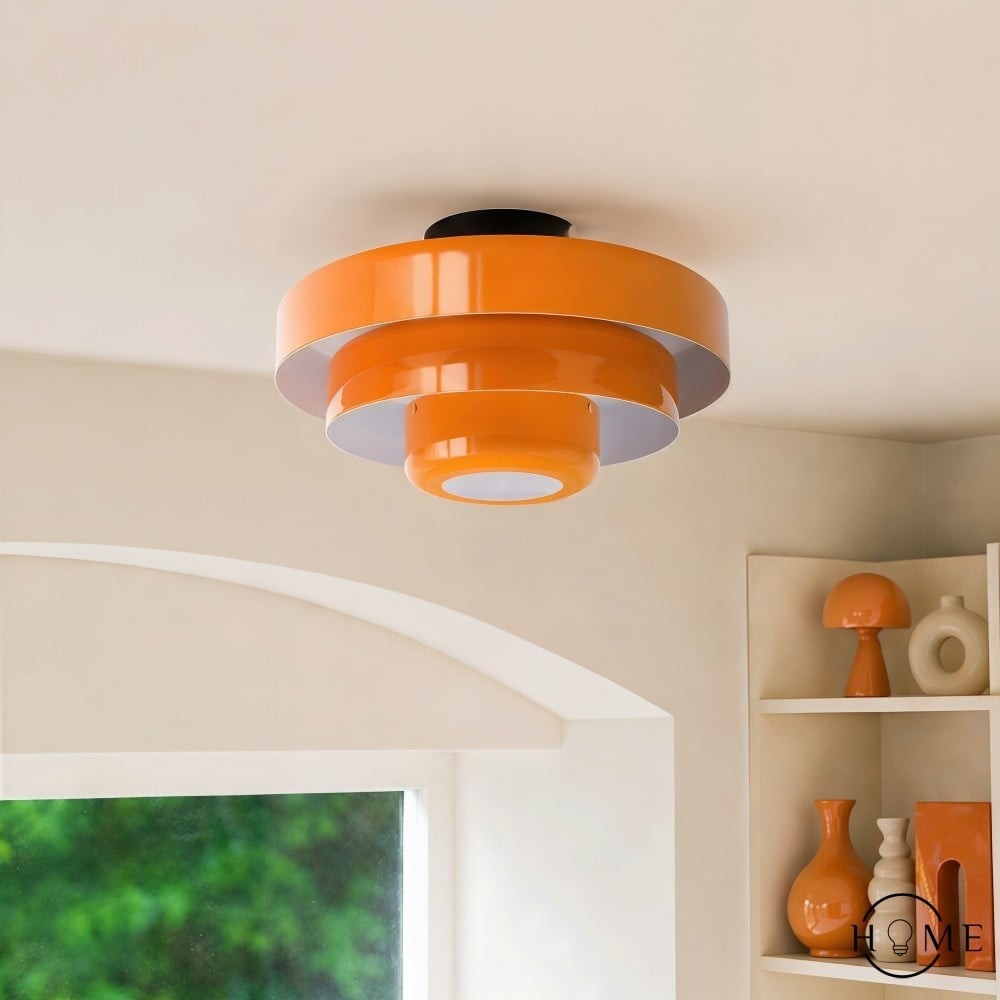 Macaron Disc Hanglamp - Scandinavische Meerlaagse Hanglamp van Metaal voor de Keuken HL179