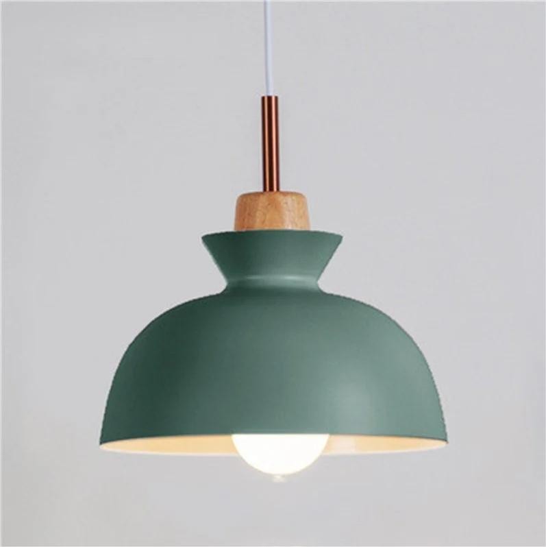Scandinavische MULTI Metaal Hout Macaroon Hanglamp voor Keuken HL88