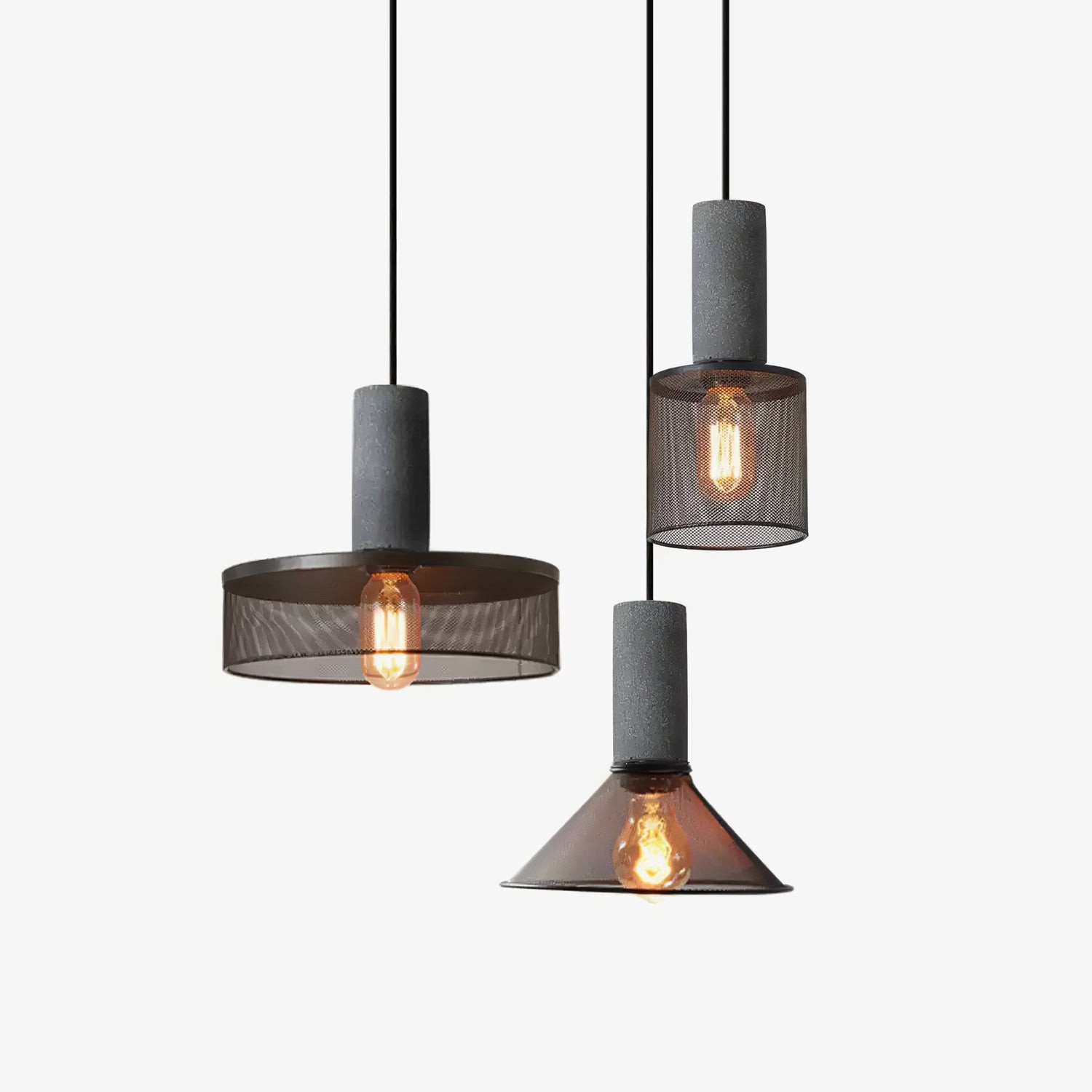 Cement Mesh Hanglamp HL503