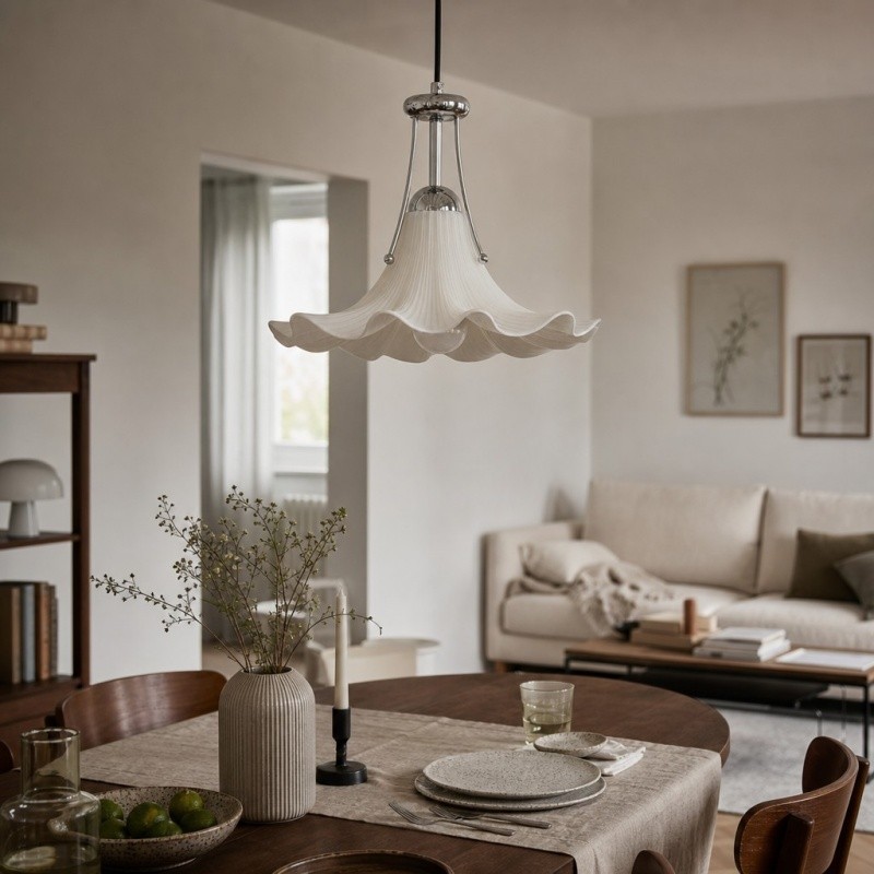 Cazelle Artistic Floral Hanglamp - Moderne sculpturale armatuur voor woon- en eetkamers HL3582