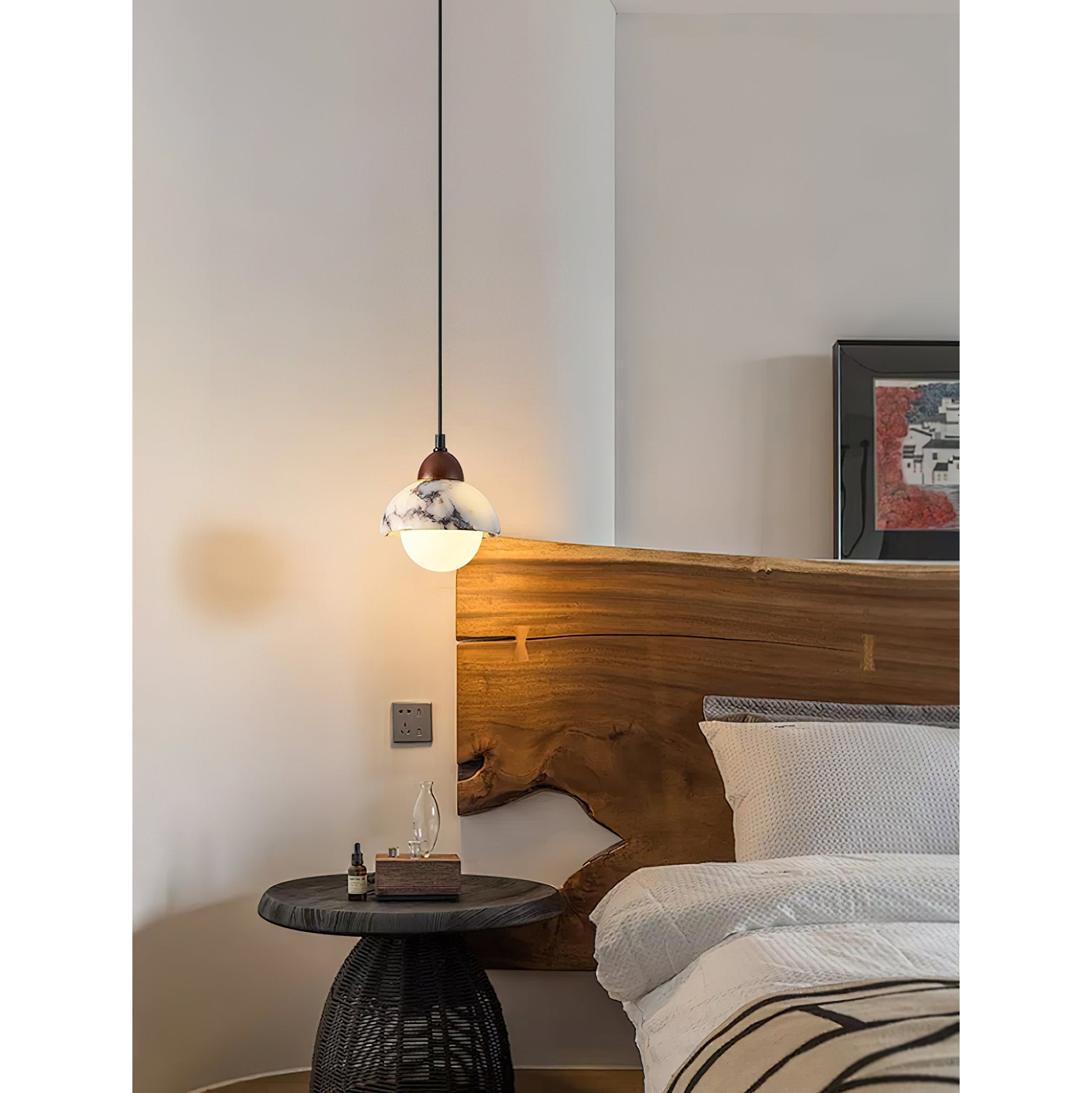 Polaris marmeren hanglamp HL3205