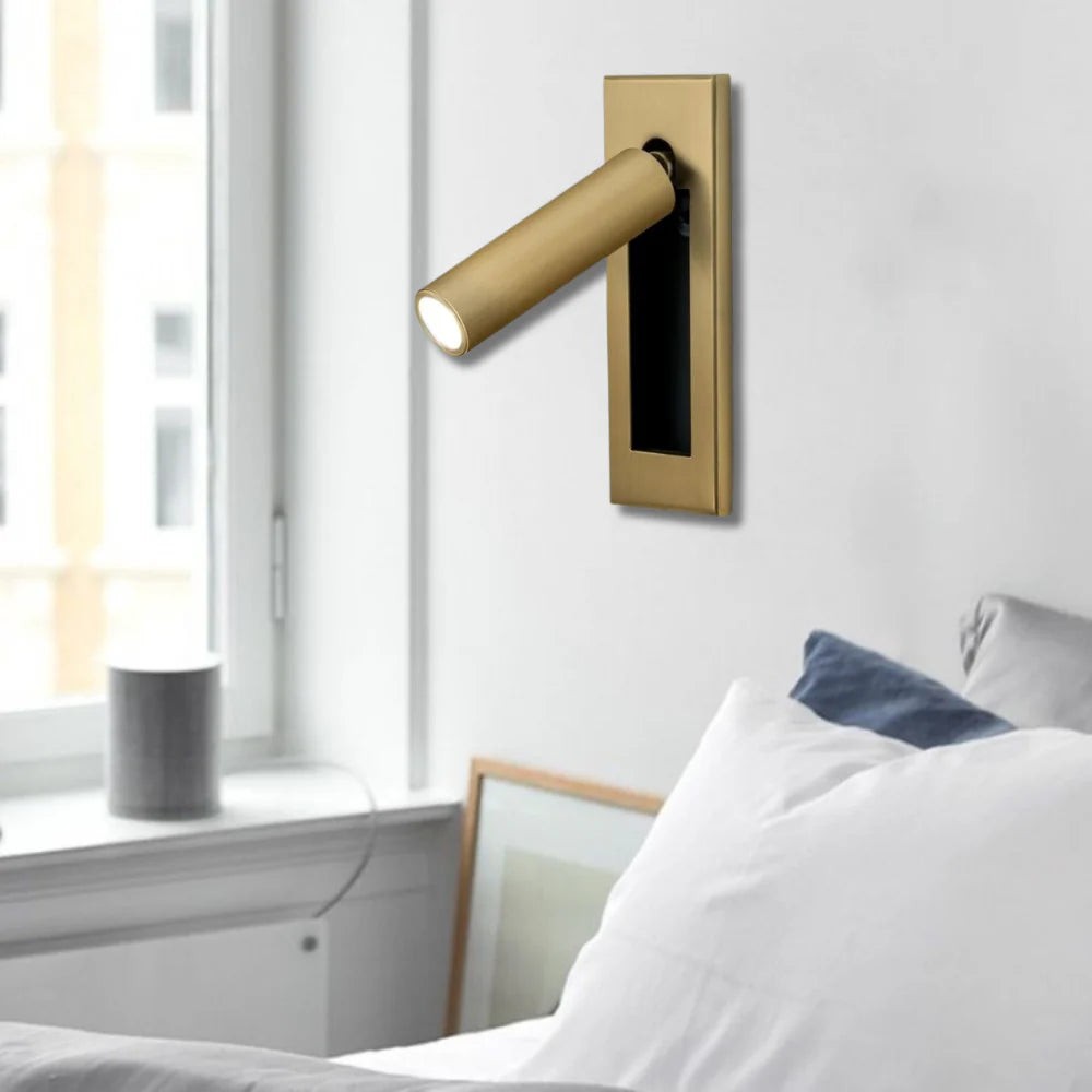 De moderne vierkante wandlamp HL3343