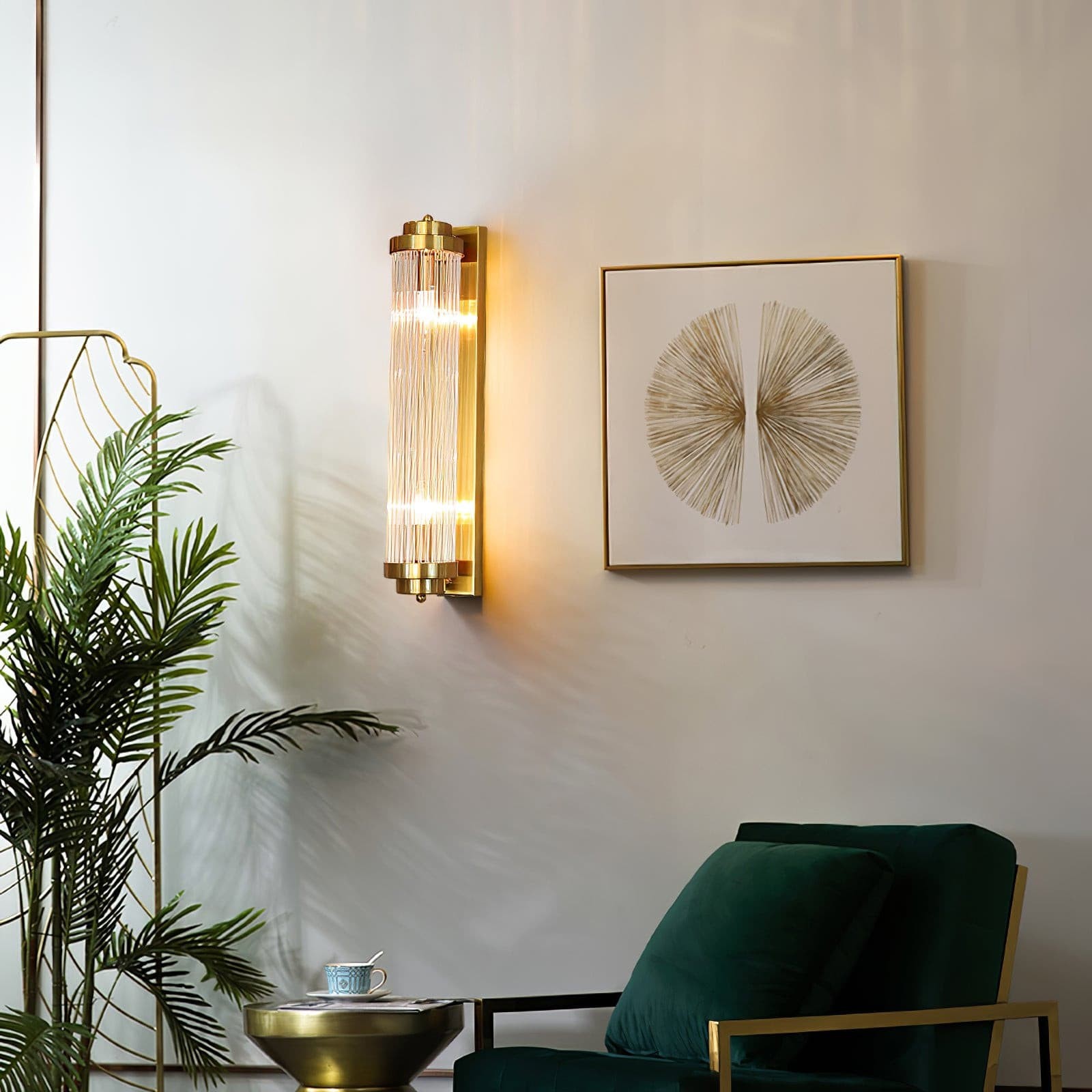 Pilaar Offset Wandlamp HL1789