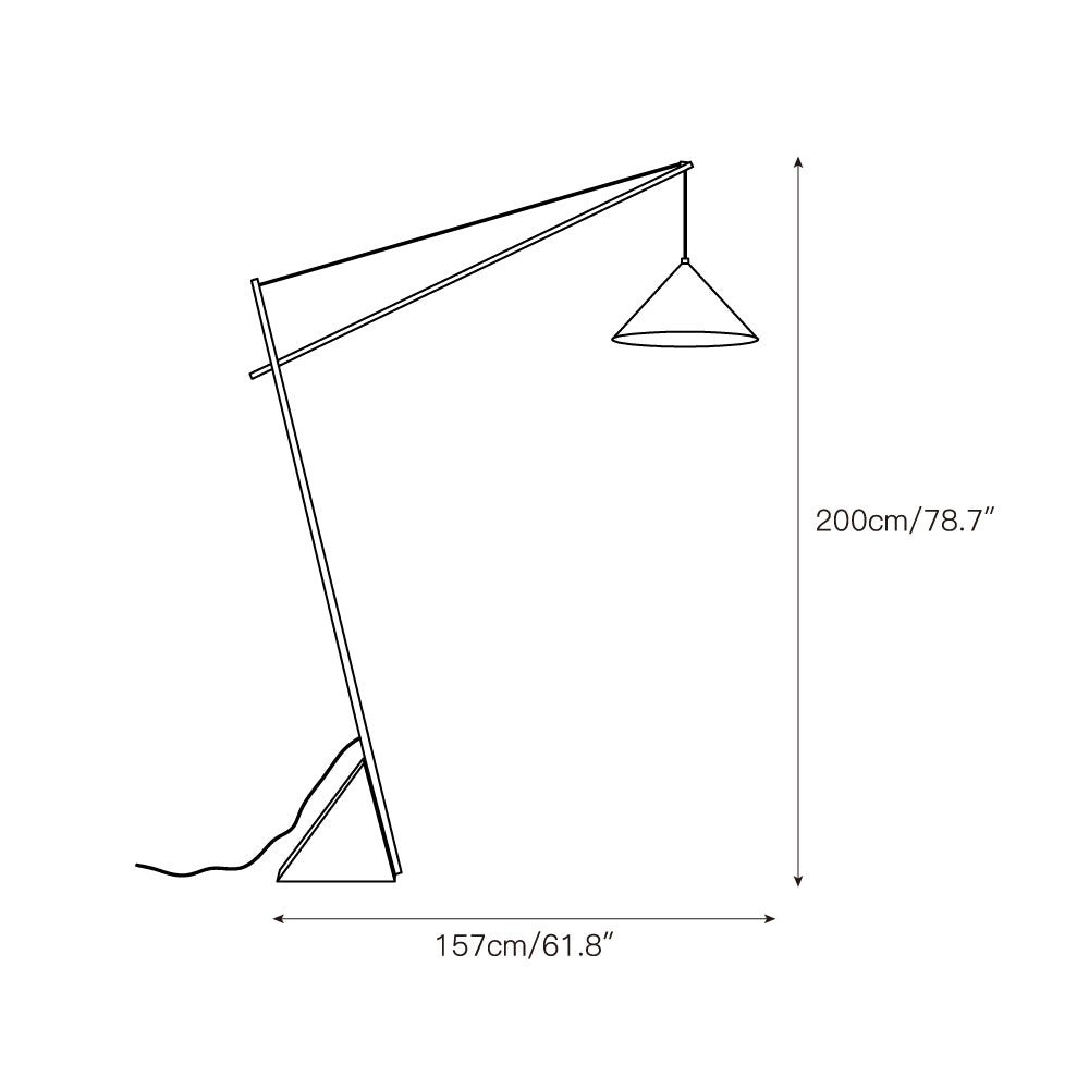 Grande Travertine Vloerlamp HL3259