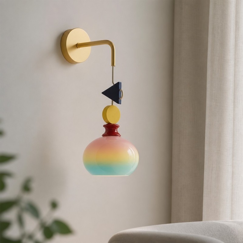 Javina Vintage geïnspireerde wandlamp - Elegante wandlamp voor hal, badkamer en slaapkamer HL3585