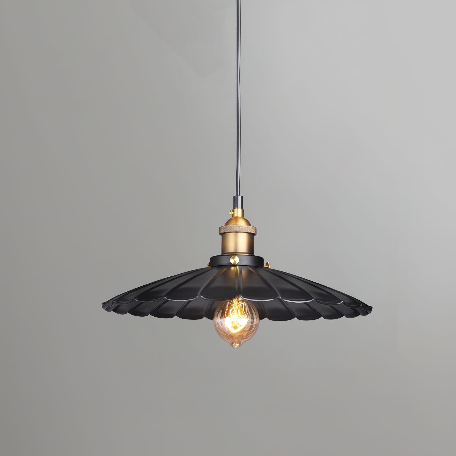 Hanglamp met zwarte rok HL2912