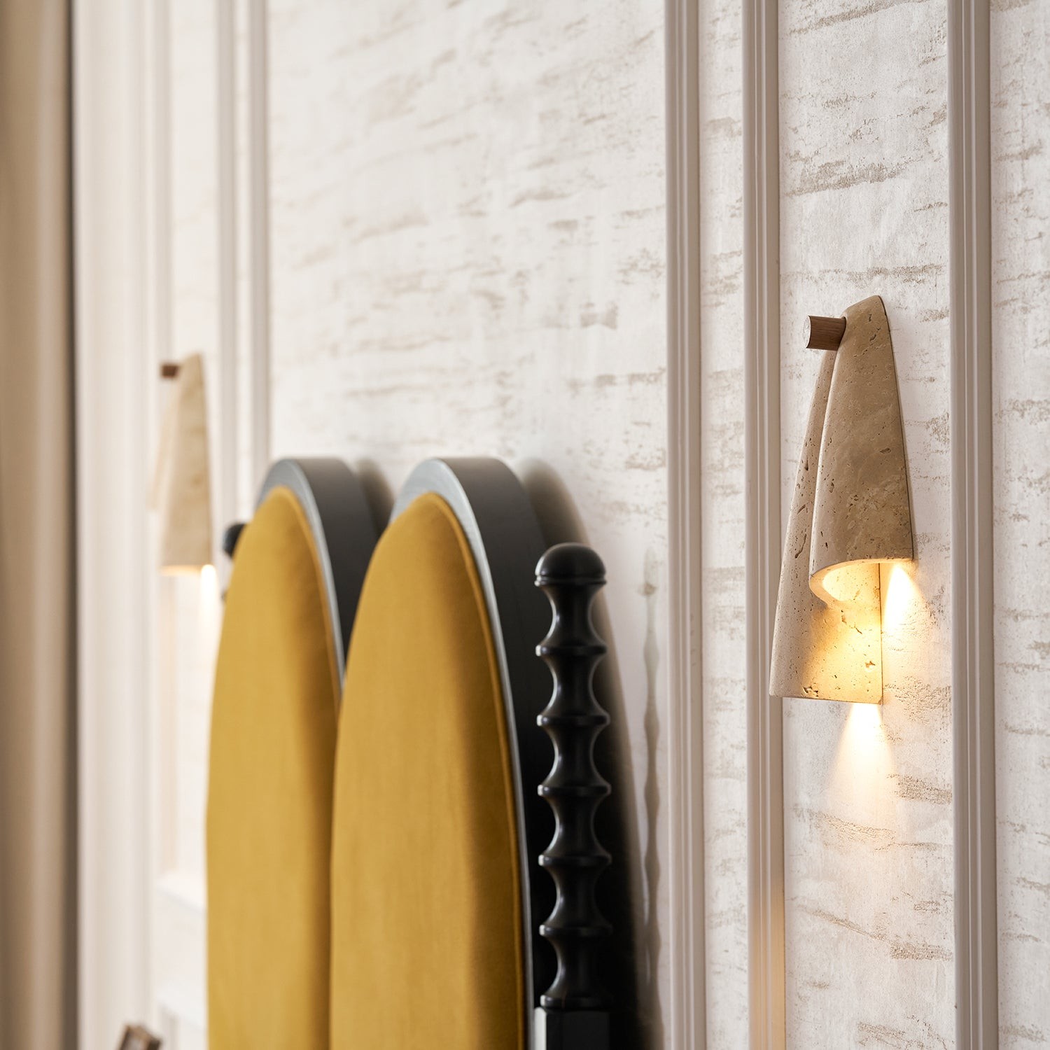 Pearlmont Travertin Wandlamp HL3317