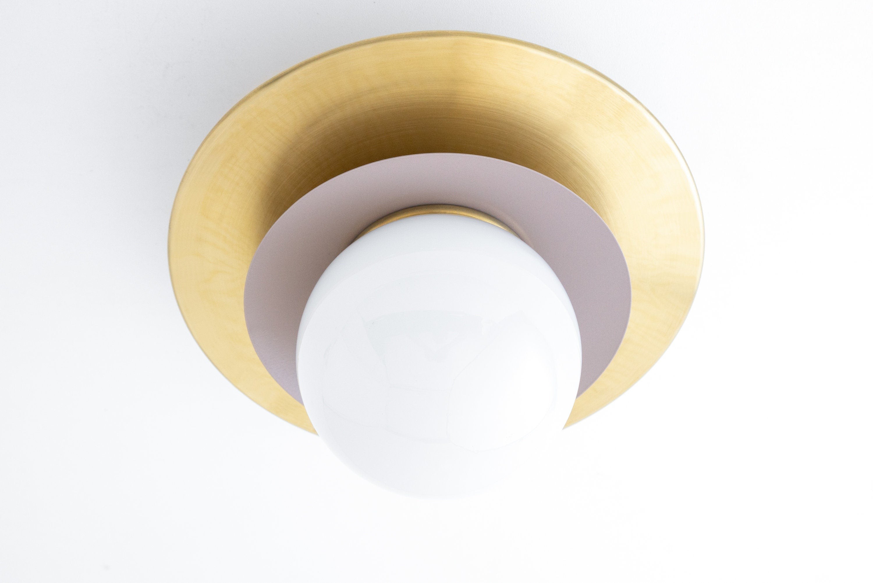 Artivo gelaagde moderne plafondlamp van messing - Stijlvolle woondecoratie HL1765