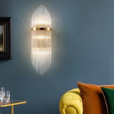 Crystal Ribbed Wandlamp