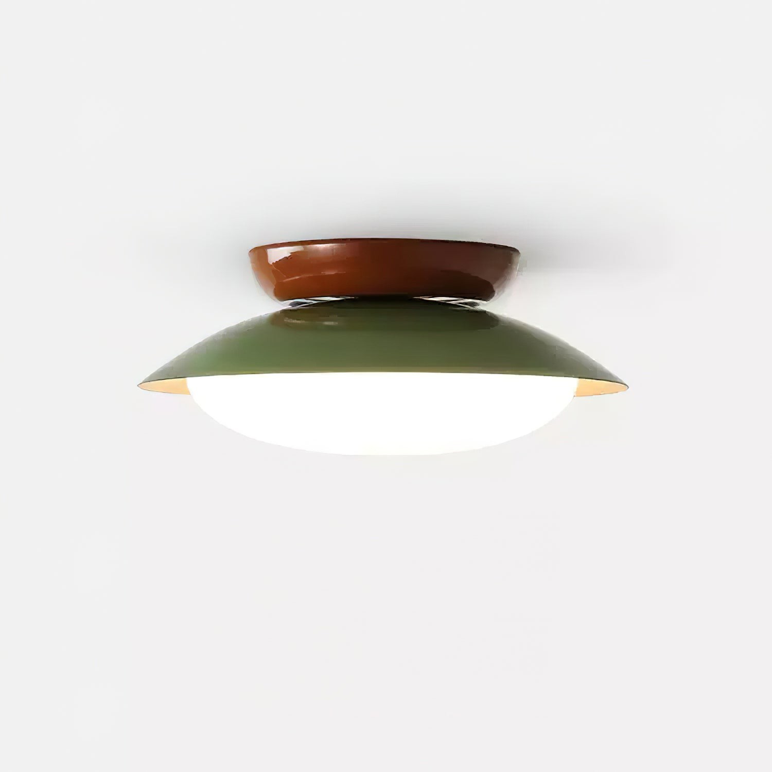Crèmekleurige moderne plafondlamp HL632