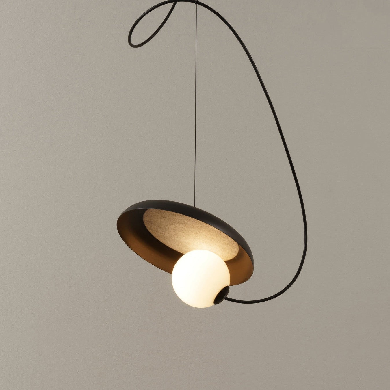 Akoestische schijf hanglamp HL3001