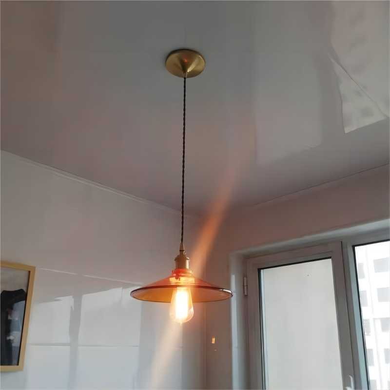 Eetkamer Retro Artistieke Glazen Hanglamp HL58