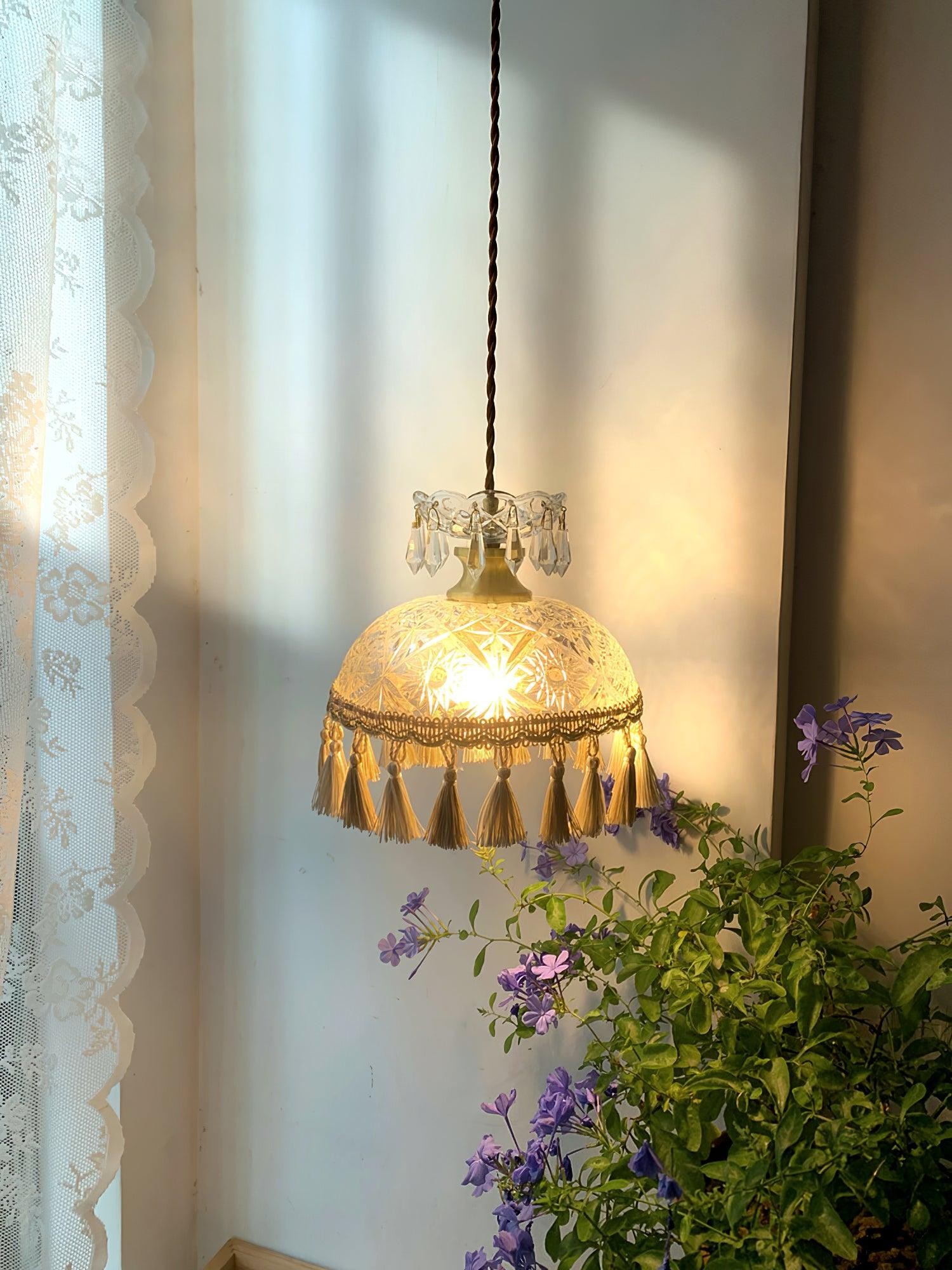 Komvormige kwast hanglamp HL388