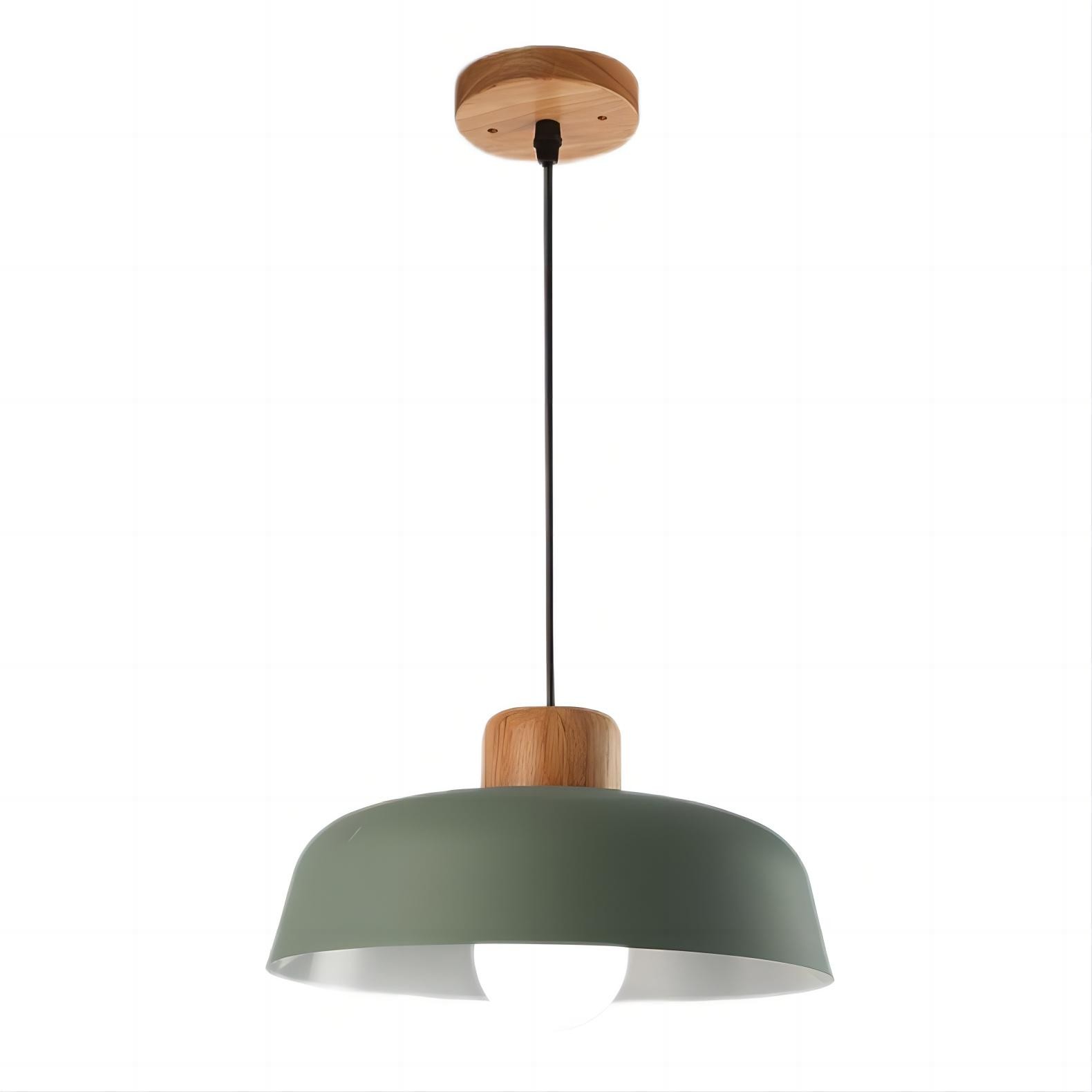 Scandinavische Houten Kom Vorm Keuken Hanglamp HL101