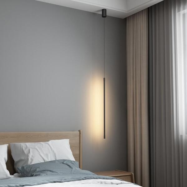 Modern Industriële LED Hanglamp Zwarte voor Eettafel Slaapkamer