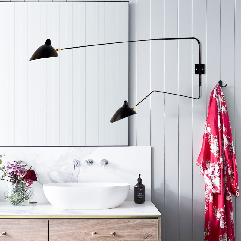 Duckbill Wandlamp Met Verstelbare Arm