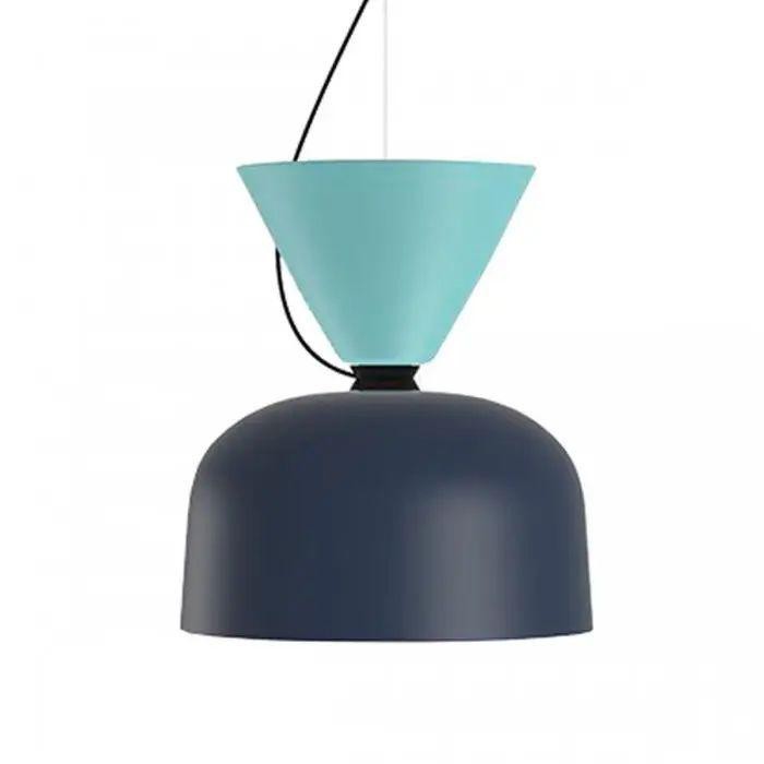 Macaron Colour Splicing Alphabeta metalen hanglamp HL137