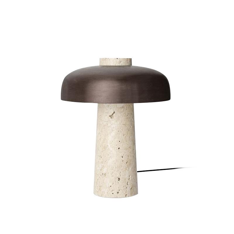 Metalen Paddestoel Natuurlijke Textuur Tafellamp HL900
