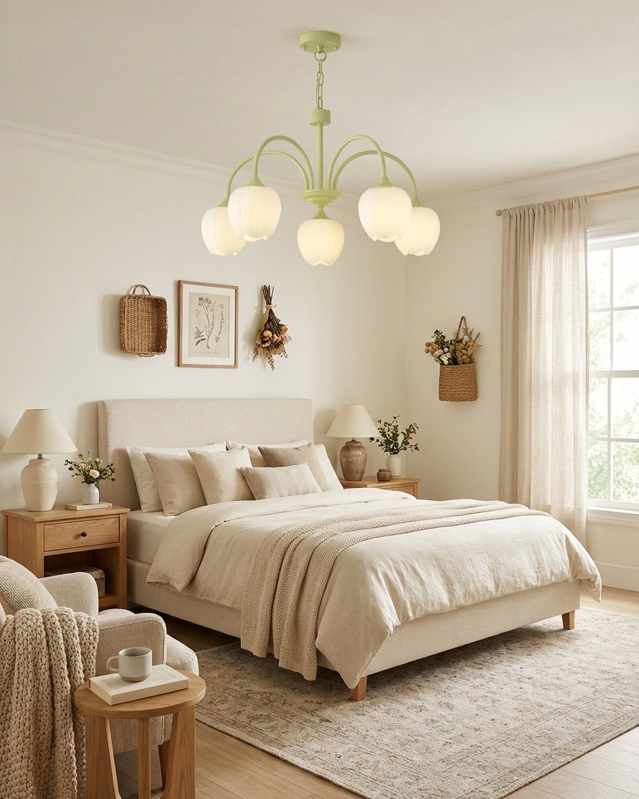 Tulp Matcha Kroonluchter HL2917