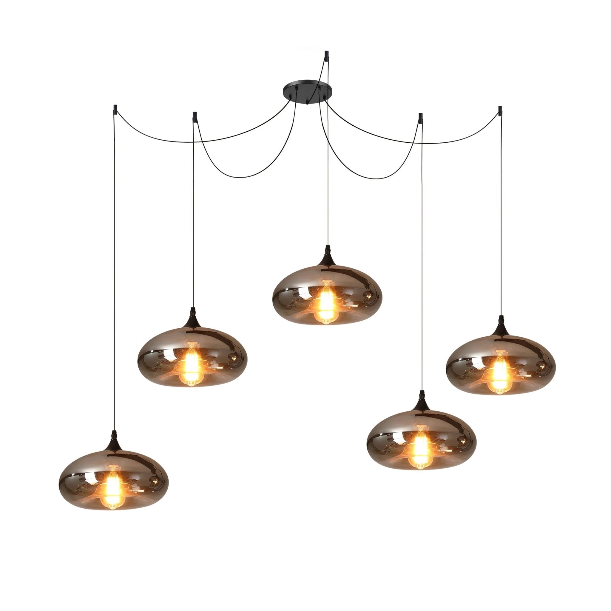 Flesvormige hanglamp HL2916